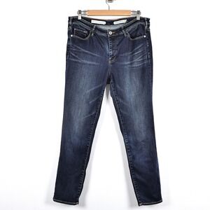 Pilcro and the Letterpress Jeans‎ 32 Womens Large Mid Rise Skinny Stretch Denim